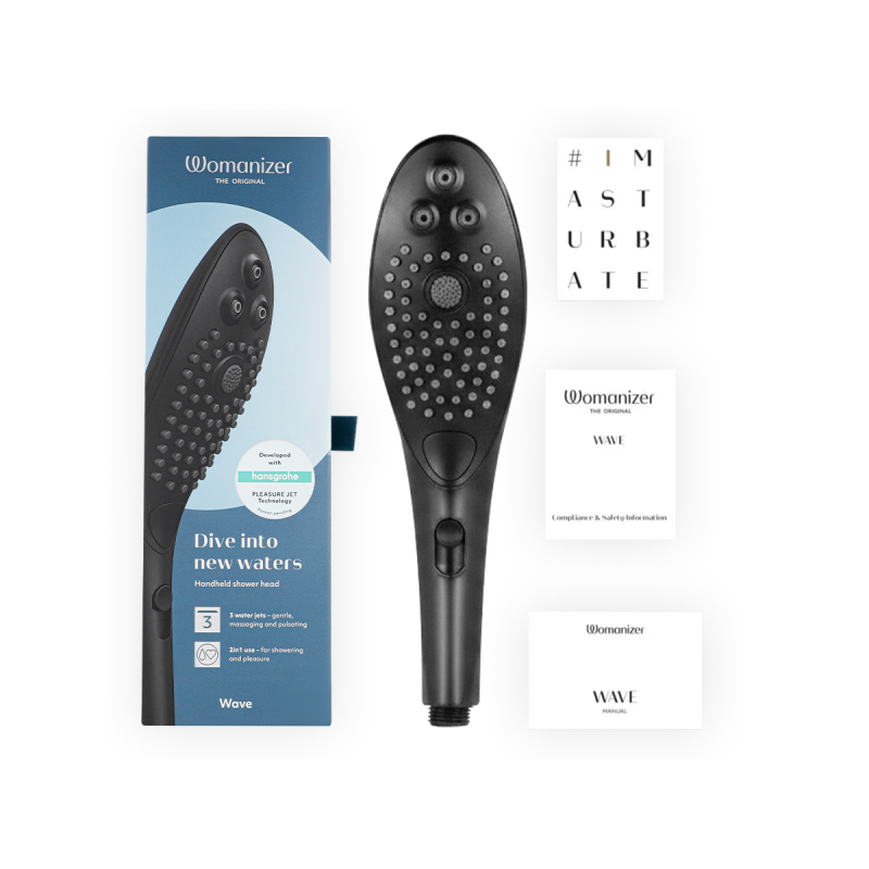 Womanizer - Wave Cabezal De Ducha Estimulador De Clitorís Negro |