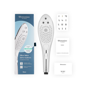 Womanizer - Wave Cabezal De Ducha Estimulador De Clitorís Plateado