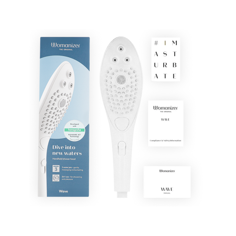 Womanizer - Wave Cabezal De Ducha Estimulador De Clitorís Blanco |