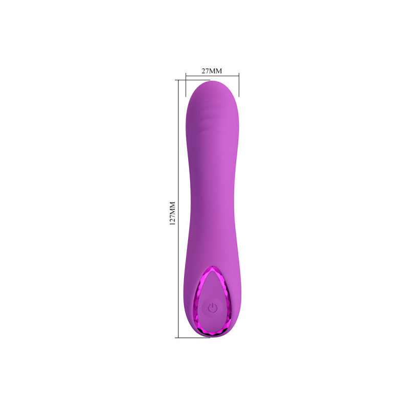 Pretty Love - Dj Dick Vibrador Punto G Morado | Vybes.it