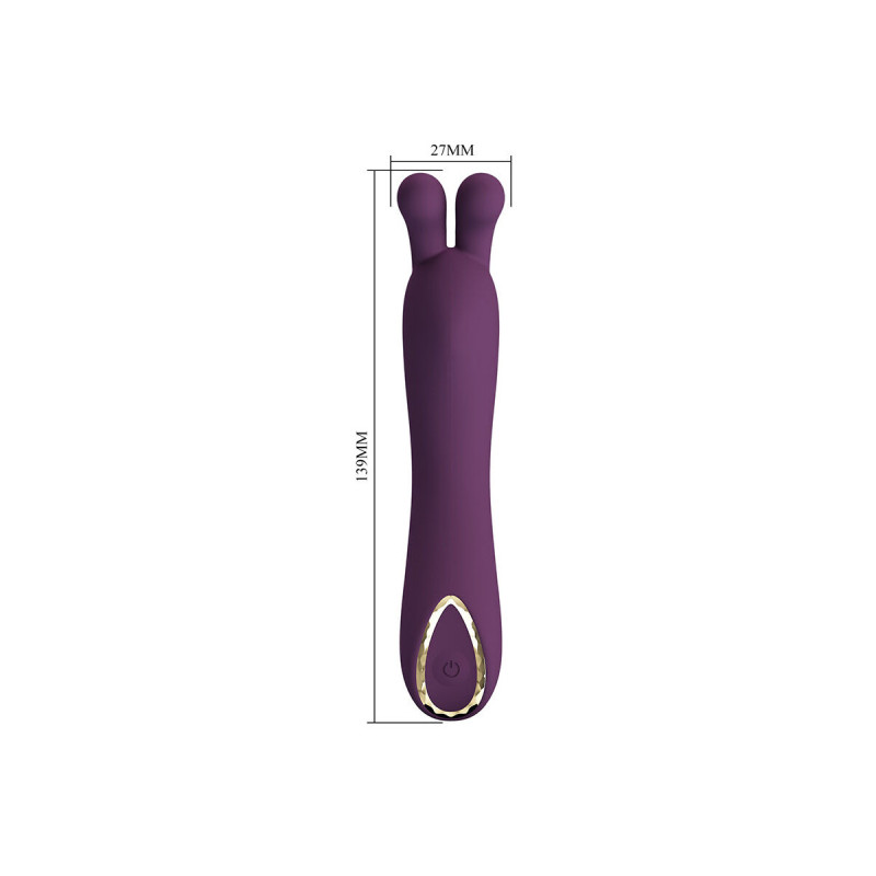 Pretty Love - Dj Rabbit Vibrador Punto G Morado | Vybes.it