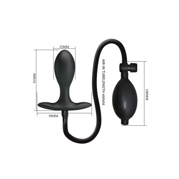 Mr Play - Plug Anal Inflable Ajustable | Vybes.it