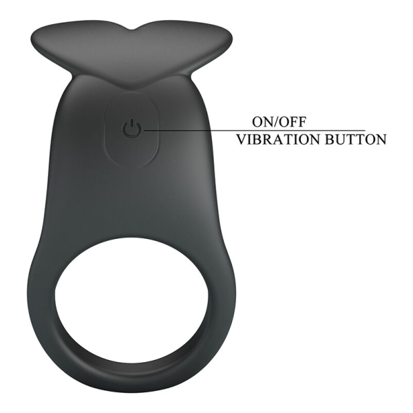 PRETTY LOVE - CARLTON ANILLO PARA PENE CON ESTIMULADOR DE CLÍTORIS