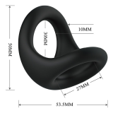 CRAZY BULL - NESTOR ANILLO ERGONÓMICO PARA PENE Y TESTÍCULOS