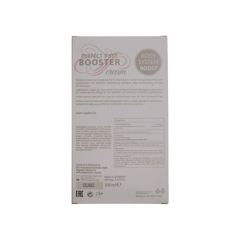 Hot - Crema Xxl Booty Booster 100 Ml | Vybes.it