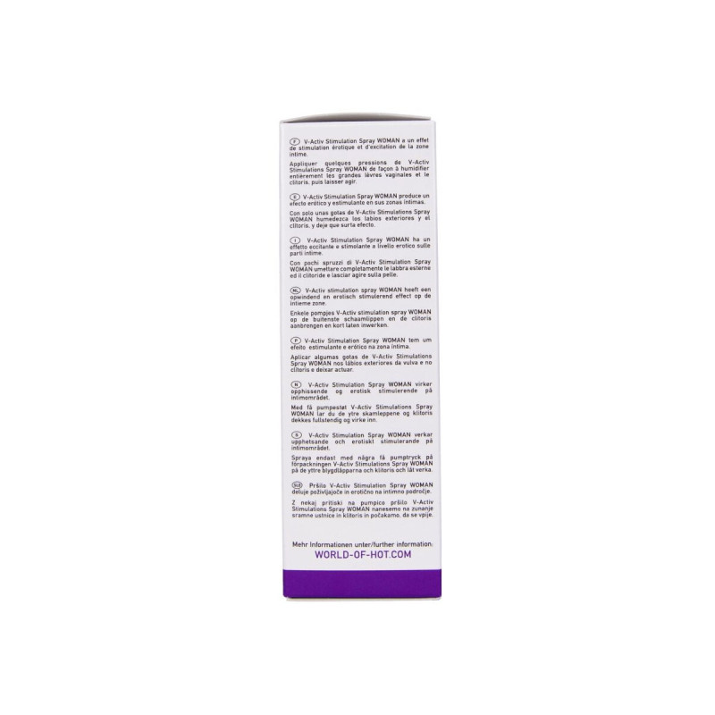 Hot - V - Activ Stimulationsspray Für Frauen 50 Ml | Vybes.it