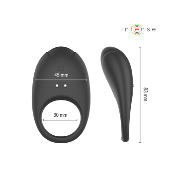 Intense - Merlotte Anillo Vibrador Con Estimulación De Clítoris