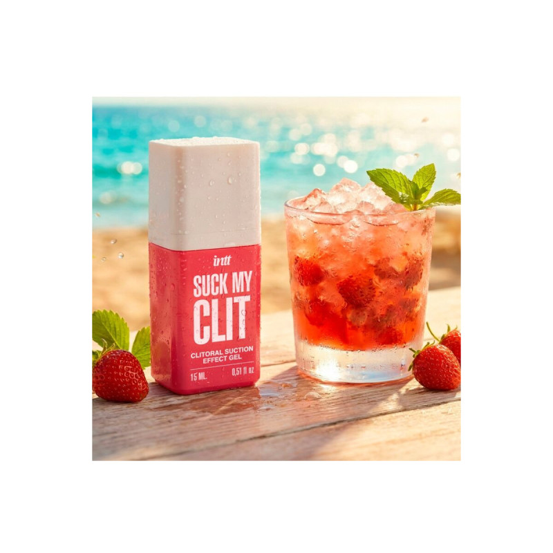 Intt - Suck My Clit Gel Efecto Succión Fresas Silvestres 15 Ml |