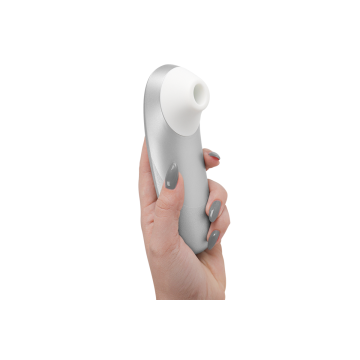 Womanizer - Stimulateur Clitorial Vibrant Pro Gris Argenté |