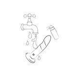 Romp - Dizi Dildo Silicona Con Ventosa Tricolor 18 Cm | Vybes.it