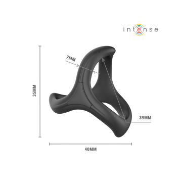 INTENSE - ALFIE ADJUSTABLE TRIPLE PENIS RING MODEL 6 - INTENSE FOR HI…