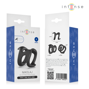 INTENSE - NIKOLAJ ANILLO AJUSTABLE MODELO 8