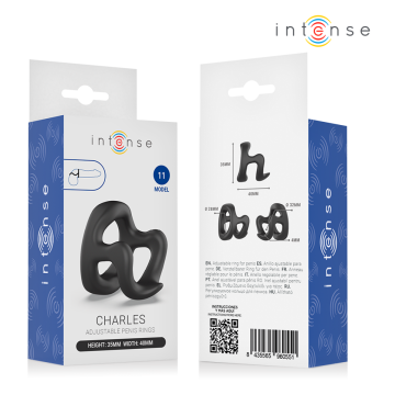 INTENSE - CHARLES ANILLO AJUSTABLE MODELO 11