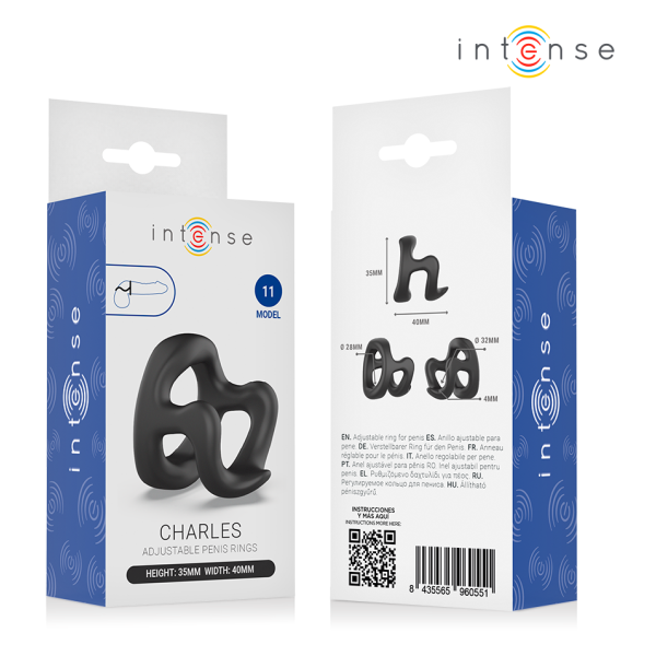 INTENSE - CHARLES ANILLO AJUSTABLE MODELO 11