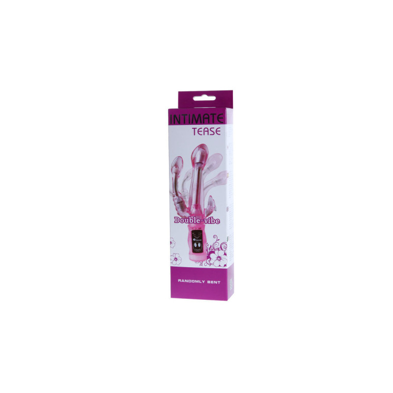 Baile - Vibrador Flexible Con Estimulador Anal | Vybes.it