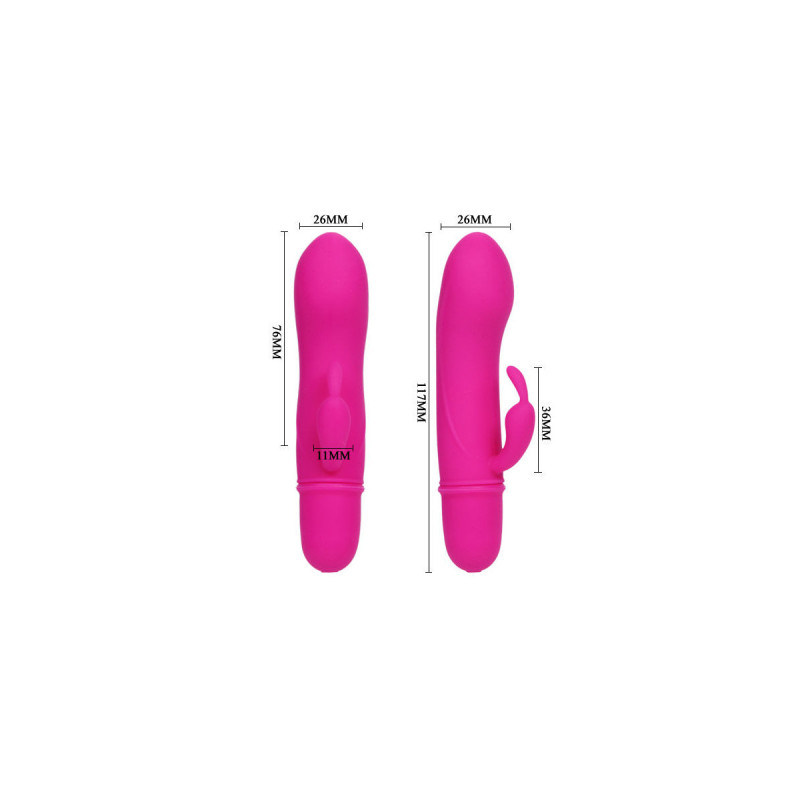 Pretty Love - Flirtation Vibrador Con Rabbit Caesar | Vybes.it