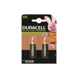 DURACELL - RECHARGEABLE BATTERY HR6 AA 2500mAh 2 UNIT - Rechargeable…