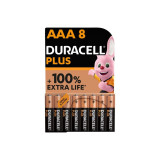 DURACELL - PLUS POWER 100 ALKALINE BATTERY AAA LR03 8 UNIT - Alkaline…