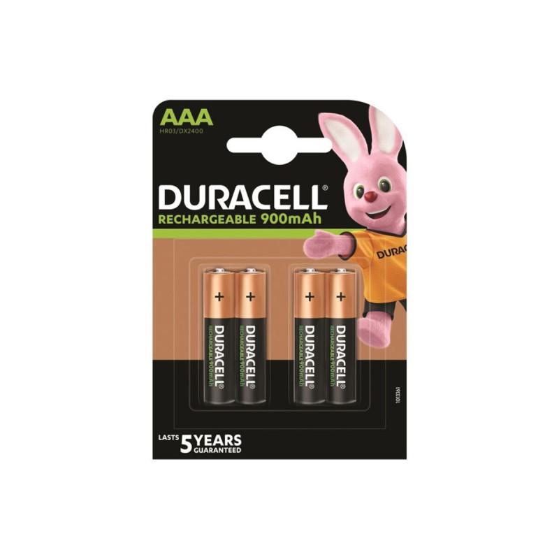 DURACELL - BATTERIA RICARICABILE HR03 AAA 900mAh 4 UNIT - Batterie ri…