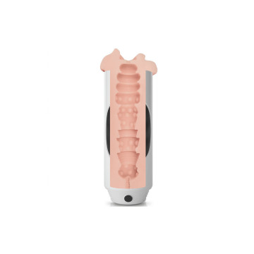 Masturbador Masculino Vibrador Fanta Flesh Con 10 Modos De