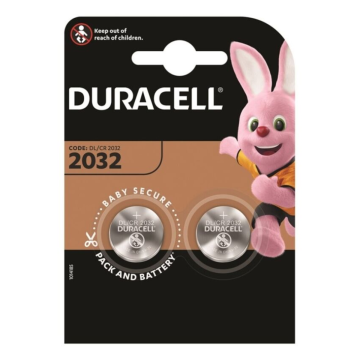 DURACELL - PILA BOTON LITIO CR2032 3V BLISTER*2