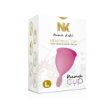 NINA KIKÍ - MENSTRUAL CUP ROSA - GRÖSSE L - Vaginalbecher