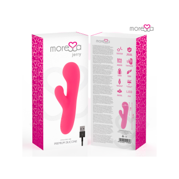 Moressa - Jerry Clip Vibrador Punto G Y Clitoris Premium Silicone