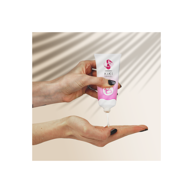 KIKÍ TRAVEL - FRAGOLA GUM LUBRIFICANTE 50 ML - Con sapori deliziosi