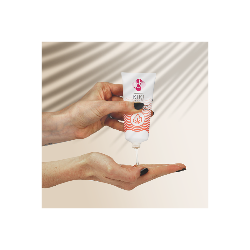 KIKÍ TRAVEL - CANNABIS HEISSES EFFEKT-SCHMIERMITTEL 50 ML - Wärmeeffe…