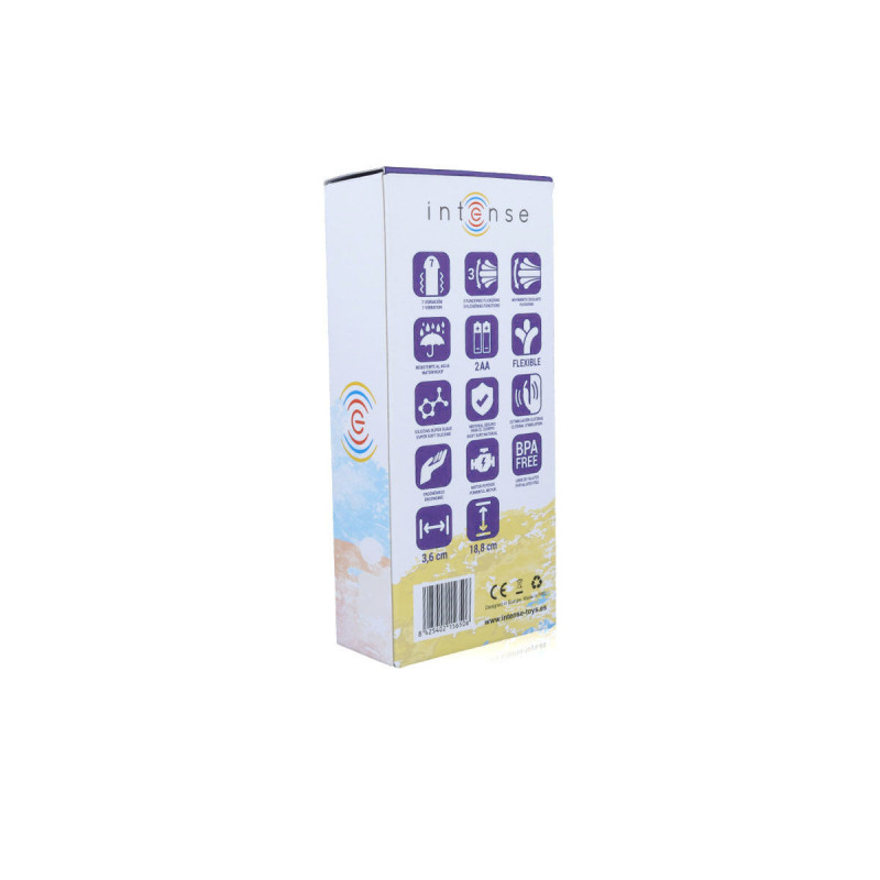 Intense - Susy Vibrador Oscilante Silicona Rabbit Lila | Vybes.it