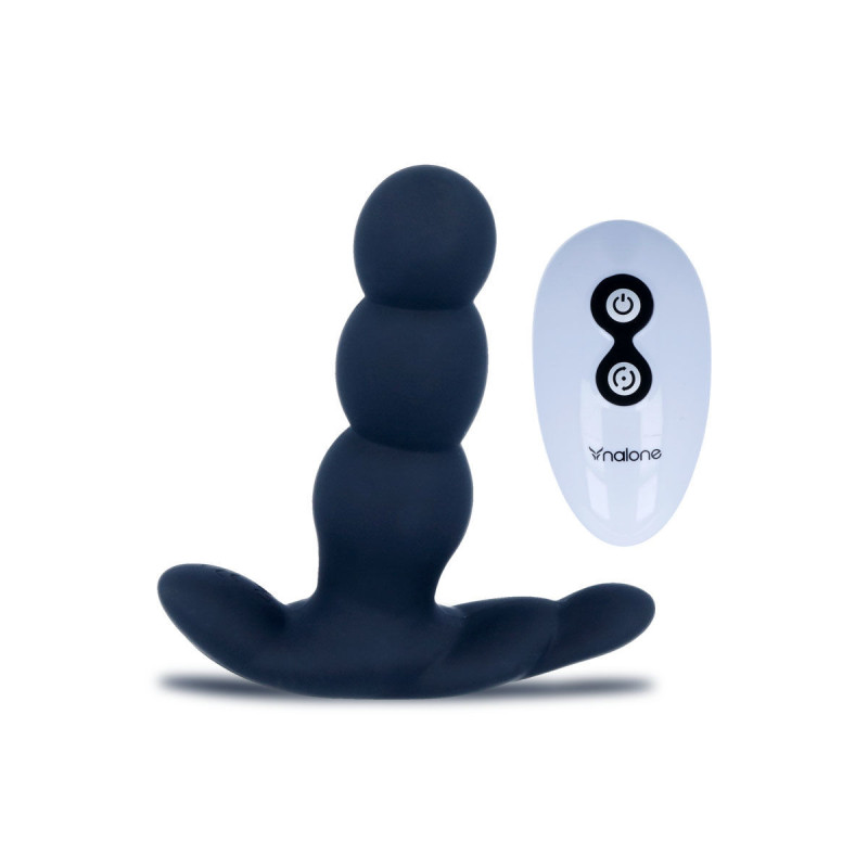 Nalone - Vibrateur Anal Pearl Télécommande Noir | Vybes.it