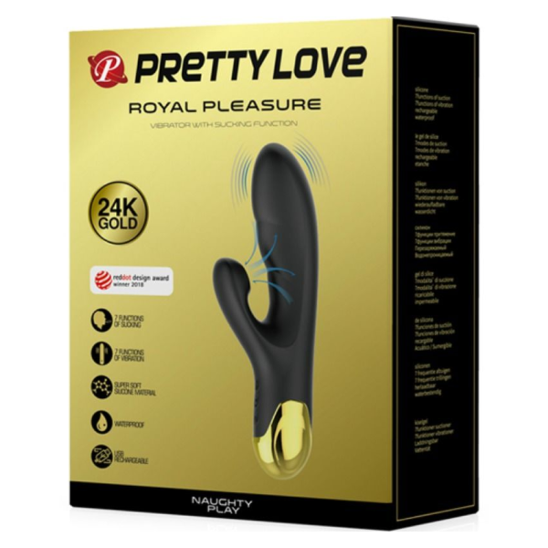 PRETTY LOVE - GIOCO INTELLIGENTE E NAUGHTY CON VIBRAZIONE E ASPIRAZIONE