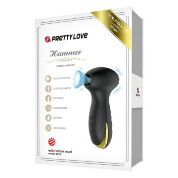 PRETTY LOVE - SMART HAMMER VIBRAZIONE E ASPIRAZIONE