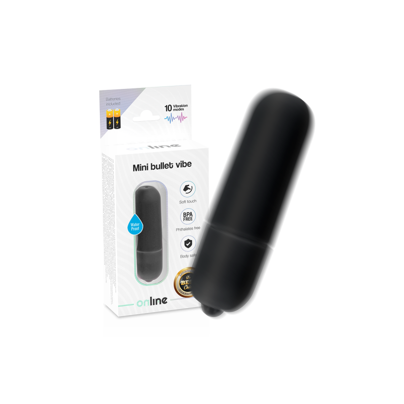ONLINE - MINI PROIETTORE VIBRANTE NERO - Mini vibratori