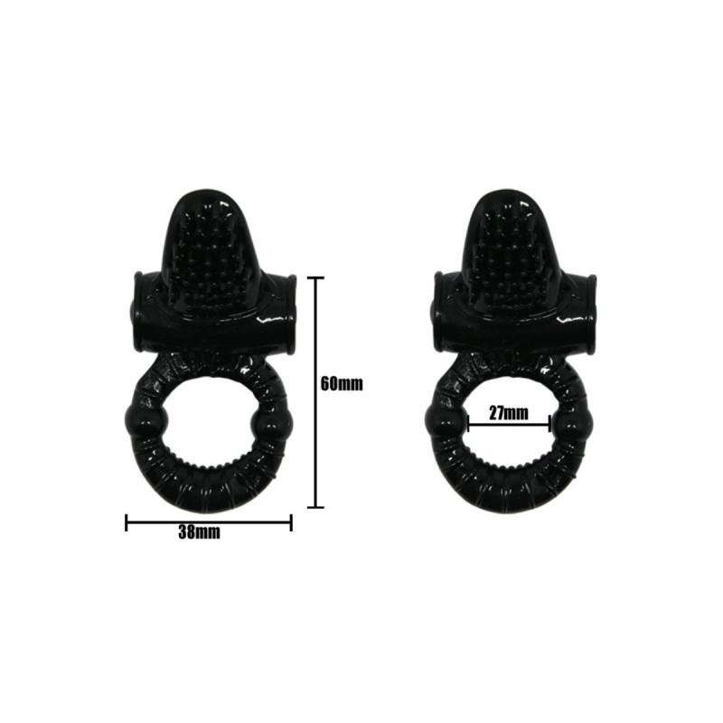 Baile - Sweet Ring Anillo Vibrador Con Rabbit Texturado | Vybes.it