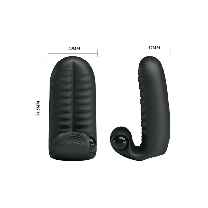 Pretty Love - Abbott Dés Dés Stimulateur Noir | Vybes.it