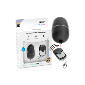 Online - Oeuf Vibrant Télécommande M Noir | Vybes.it