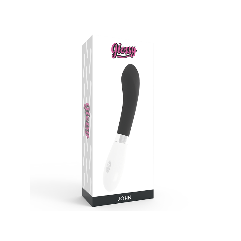 Glossy - John Vibrador Negro | Vybes.it