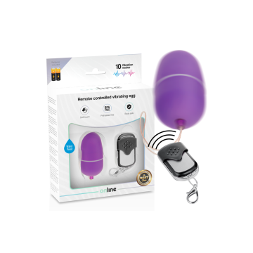 Online - Oeuf Vibrant Télécommande M Lilas | Vybes.it
