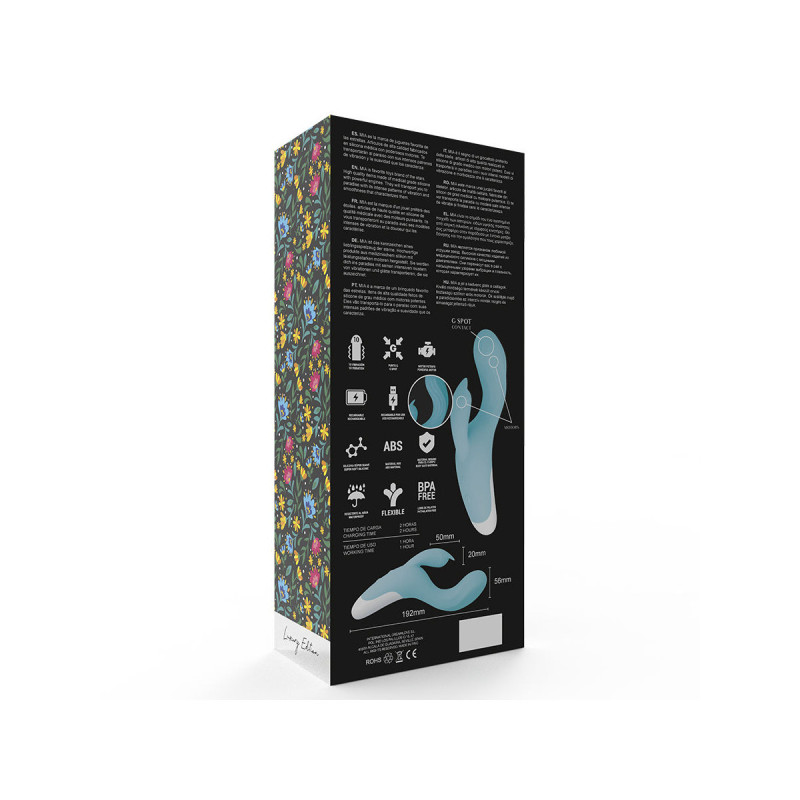 Mia - Dresde Vibrator Blaue Türkis | Vybes.it