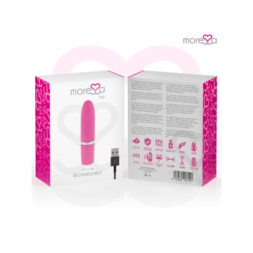 Moressa - Ivy Masajeador Simulador Labial De Viaje Rosa | Vybes.it