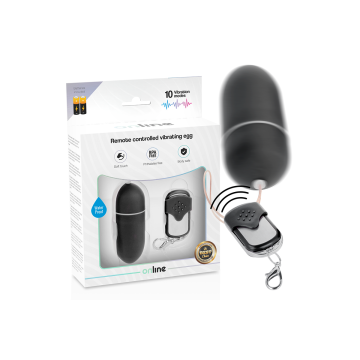 Online - Oeuf Vibrant Télécommande L Noir | Vybes.it