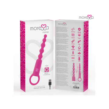Moressa - Ronie Potente Rosario Anal Control Remoto Rosa | Vybes.it