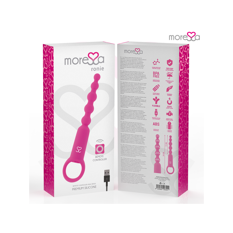 Moressa - Ronie Télécommande Plaisir Anal Rose | Vybes.it