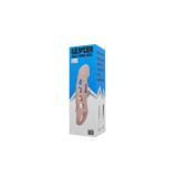 Baile - Funda Extensora Pene Con Vibración Y Strap Natural 13.5 Cm