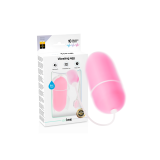 ONLINE - WATERPROOF VIBRATING EGG PINK - Remote control