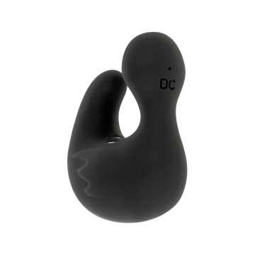 Black&Silver - Dé À Dés À Canard Rechargeable En Silicone Stimulant