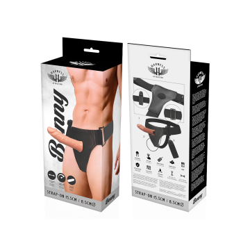 Harness Attraction - Rnes Creux Benny Avec Vibrateur 15 Cm - O