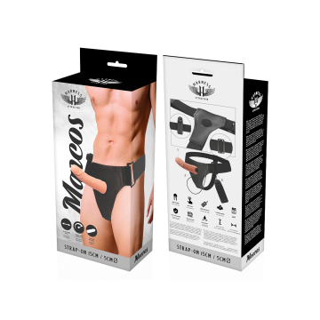 Harness Attraction - Arnés Hueco Marcos Con Vibrador 15 Cm - O - 5