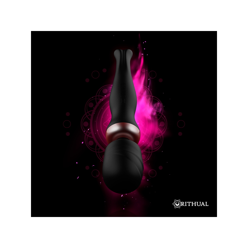Varita Ritual Akasha Recargable Potente 2.0 Negro | Vybes.it